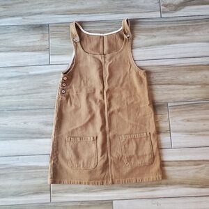 Tan Jumper Midi Dress